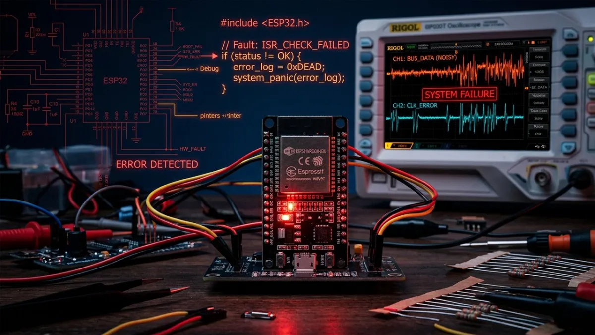 ESP32 Reset Hatası ve Brownout Detector Çözümü: AI Kodlama Hataları