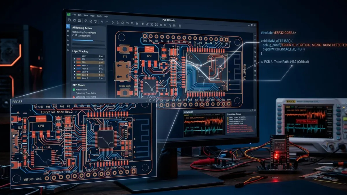 AI ile PCB Tasarımı Yaparken Düşülen 5 Hata: Yapay Zeka Devre Çizebilir mi?